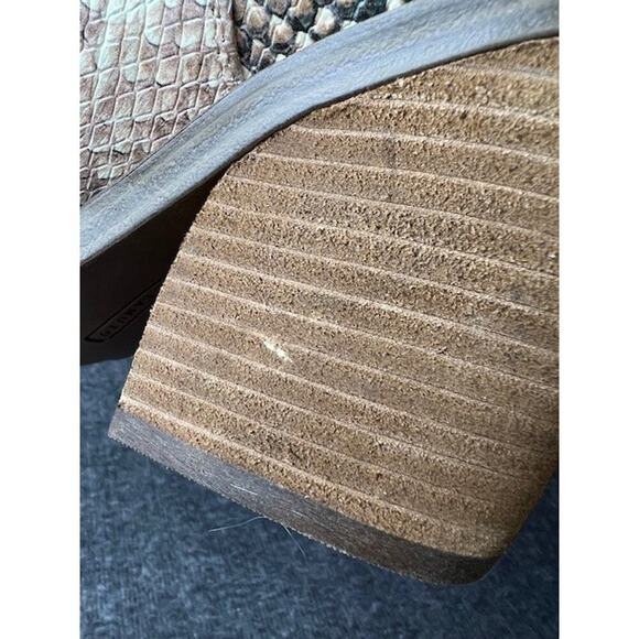 Vince Camuto Gigietta Snakeskin Python Booties Leather Women's Size 9 - Picture 7 of 14